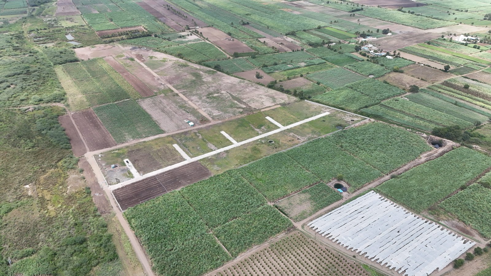 Shaantivan Phase 2 Pathethan Aerial Drone Farmland